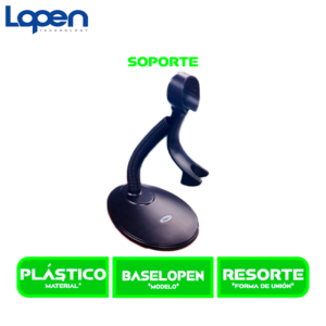 BASELOPEN BASE PARA LECTOR DE CODIGO DE BARRA LOPEN P/6800/6900