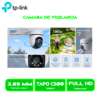CAMARA DE VIGILANCIA TP-LINK TAPO C500 FHD WIFI, 360º 1080P, PARA EXT RESISTENTE VISIÓN NOCTURNA MEMORIA MICROSD 512 GB ALARMA CON SONIDO PERSONALIZABLE (TAPO C500)
