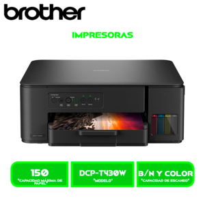 IMPRESORA MULTIFUNCIONAL BROTHER DCP-T430W WI-FI