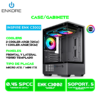 CASE ENKORE INSPIRE ENK C3002W BLACK 3FAN ARGB SIN FUENTE VIDRIO TEMPLADO MID TOWER