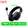FUXI-H3 1 AUDIFONO HAVIT FUXI-H3 | BLUETOOTH- INALAMBRICO- USB | 7.1 | NEGRO