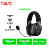 FUXI-H3 AUDIFONO HAVIT FUXI-H3 | BLUETOOTH- INALAMBRICO- USB | 7.1 | NEGRO
