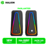 PARLANTE HALION GAMER 2.0, S257 LED RGB