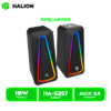 PARLANTE HALION GAMER 2.0, S257 LED RGB