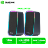 PARLANTE HALION GAMER 2.0 HA-S259 LED RGB