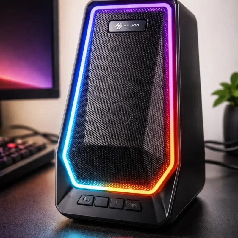PARLANTE HALION GAMER 2.0 HA-S271 RGB, BT