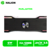PARLANTE HALION GAMER BARRA HA-SB08 LED RGB BT