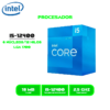 PROCESADOR INTEL CORE I5 12400 2.5 GHZ/ 4.4GHZ 18MB/ LGA 1700