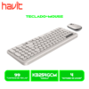 TECLADO+MOUSE HAVIT WIRELESS KB254GCM-SP (HVKB-KB254GCM-SP-GY) GREY
