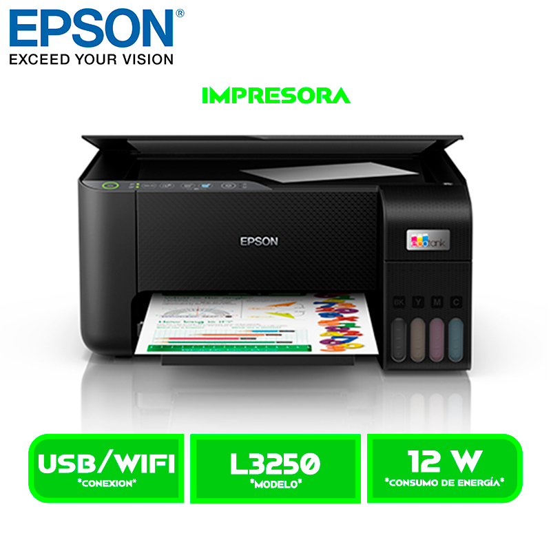 L3250 1 IMPRESORA MULTIFUNCIONAL EPSON ECO TANK L3250 WIFI