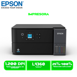 L4360 1 IMPRESORA MULTIFUNCIONAL EPSON ECOTANK L4360 WIFI DUPLEX