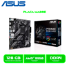 PLACA ASUS PRIME B550M-K ARGB AM4, AMD DDR4 HDMI DP M.2 SATA 6GB USB 3.2 M-ATX