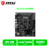 PLACA MSI PRO H610M-S DDR4, Chipset Intel H610, LGA1700, mATX