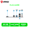 PLACA MSI PRO H610M-S DDR4, Chipset Intel H610, LGA1700, mATX