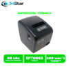 IMPRESORA 3NSTAR TERMICA DIRECTA DE RECIBOS (RPT006B). 80mm INTERFAZ, USB,ETHERNET, BT, CORTADOR, VELOC 260 mm/s