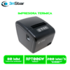 RPT006W 1 IMPRESORA 3NSTAR TERMICA DE RECIBOS, (RPT006W) 80mm INTERFAZ, USB, ETHERNET, WIFI COTADOR, VELOC. 260 mm/s
