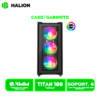 CASE GAMER HALION TITAN 108 VIDRIO TEMPLADO, BACK  4x12ARGB, USB3.0 SIN FUENTE
