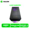 CASE GAMER HALION TORNADO E06 NEGRO, F/600W, ARGB, V/TEMPLADO