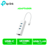 HUB TP-LINK UE330C USB A RJ45 GIGABIT + 3 PUERTOS USB 3.0 - TL-UE330C