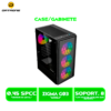 ZIGMA G03 1 CASE GAMER DATAONE ZIGMA G03 MALLA VIDRIO TEMPLADO, S/FUENTE| 4 LED-RGB USB 3.0 BLACK