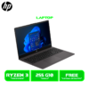 LAPTOP HP 255 G10, AMD RYZEN 3 7320U, 8GB, 256GB SSD P. 15.6" LED, FREEDOS (A9BS1LT)