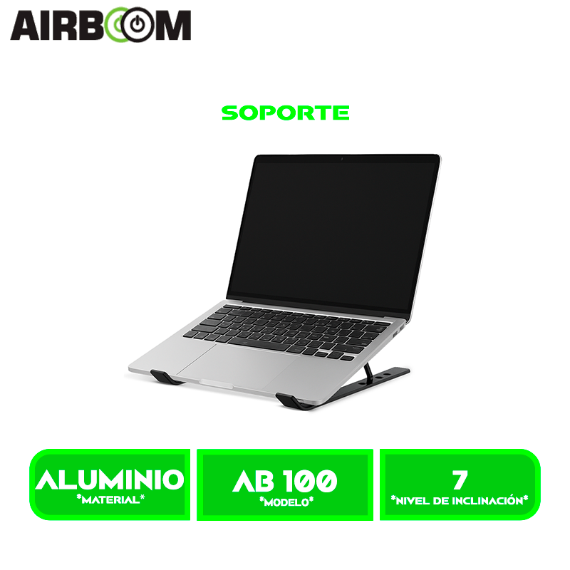 COOLER AIRBOOM PARA LAPTOP, (AB 100) PLEGABLE