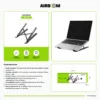 COOLER AIRBOOM PARA LAPTOP, (AB 100) PLEGABLE
