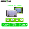 COOLER AIRBOOM BOREAL+ AB 18+ 2FAN LED 14CM
