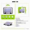 COOLER AIRBOOM BOREAL+ AB 18+ 2FAN LED 14CM
