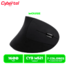 MOUSE CYBERTEL DIAMOND 3 (CYB M521) VERTICAL, BT, WIFI, RECARGABLE