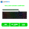 KIT GAMING AUDIFONO+TECLADO+MOUSE ANTRYX GC-3100 X3 BLACK, BLUE SWITCH (AGC-3100X3KBL-SP)
