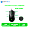 KIT GAMING AUDIFONO+TECLADO+MOUSE ANTRYX GC-3100 X3 BLACK, BLUE SWITCH (AGC-3100X3KBL-SP)