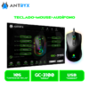 KIT GAMING AUDIFONO+TECLADO+MOUSE ANTRYX GC-3100 X3 BLACK, BLUE SWITCH (AGC-3100X3KBL-SP)