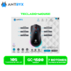 COMBO ANTRYX TECLADO+MOUSE WIRELESS GC-4500 TRIX BLUE SWITCH (AGC-4500TXKBL-SP)