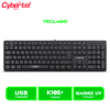 TECLADO CYBERTEL EBONY+ -CYB K105+ USB