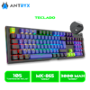MK-865 1 TECLADO MECANICO INALAMBRICO ANTRYX MK865 TRIX SWITCH BLUE LED RGB (AMK-865TXKBL-SP)