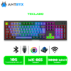 MK-865 azul TECLADO MECANICO INALAMBRICO ANTRYX MK865 TRIX SWITCH BLUE LED RGB (AMK-865TXKBL-SP)