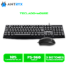 COMBO ANTRYX TECLADO+MOUSE PRECISION PS960 (ASC-PS960K-SP) USB BLACK
