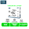 Premium W360 SOPORTE DE LAPTOP IDK PREMIUM W360 GIRATORIO 360 GRADOS, 1 COOLER