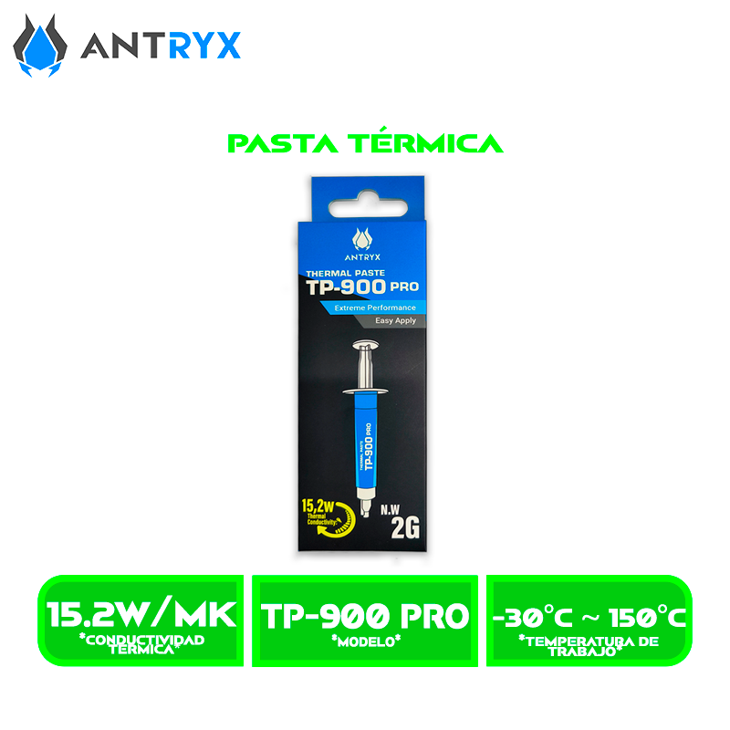 PASTA TERMICA ANTRYX TP-900 PRO, 2GR (ATP900P-GR)