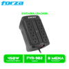ESTABILIZADOR FORZA, FVR-902 900VA 450W, 8 TOMAS NEMA