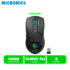 MOUSE MICRONICS MIRAGE 3 GAMER LED RGB MIC (GM892-3M) BT, WIFI, RECARGABLE, 7B, 4800 DP