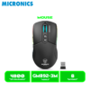 MOUSE MICRONICS MIRAGE 3 GAMER LED RGB MIC (GM892-3M) BT, WIFI, RECARGABLE, 7B, 4800 DP