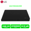 MULTIGRABADOR DVD-LG EXTERNO 8X USB GP65NB60 ULTRA SLIM PORTABLE