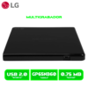 MULTIGRABADOR DVD-LG EXTERNO 8X USB GP65NB60 ULTRA SLIM PORTABLE