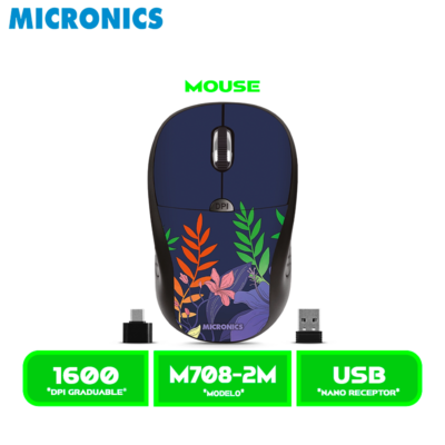 MOUSE MICRONICS GARDINER 2 WIRELESS MIC M708-2M BT+WIFI
