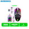 MOUSE MICRONICS RANGER RX MIC M822RX WIFI RECARGABLE 7 LEDS 7B 4800 DP