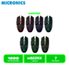 MOUSE MICRONICS RANGER RX MIC M822RX WIFI RECARGABLE 7 LEDS 7B 4800 DP