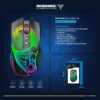 MOUSE MICRONICS DRAGON 3 MIC GM806-3M BT WIFI USB-C RECARGABLE RGB