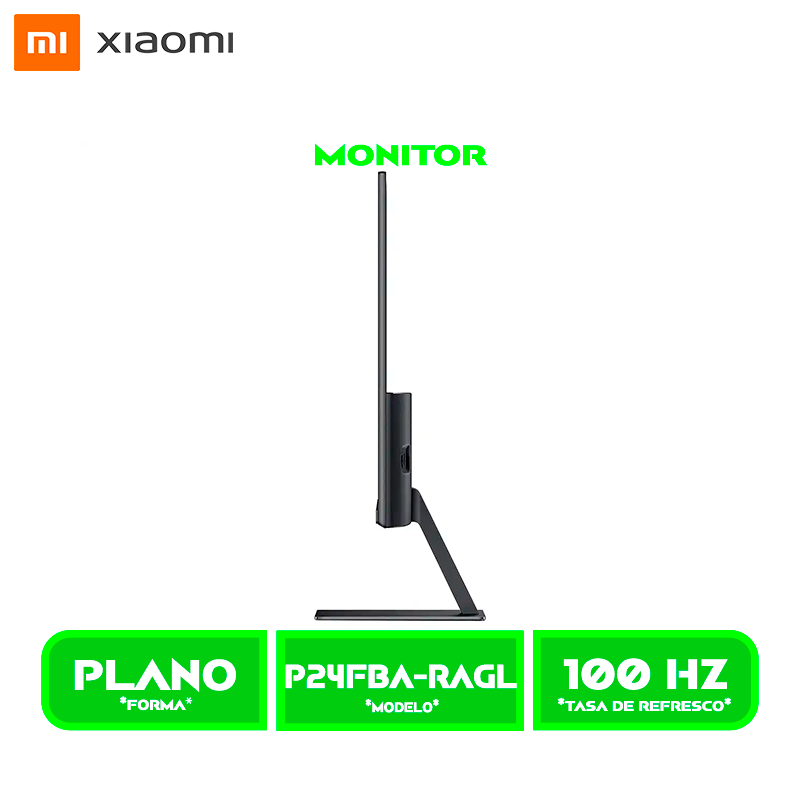 MONITOR XIAOMI A24i 24" (P24FBA-RAGL) FHD 1920x1080/100HZ/6MS